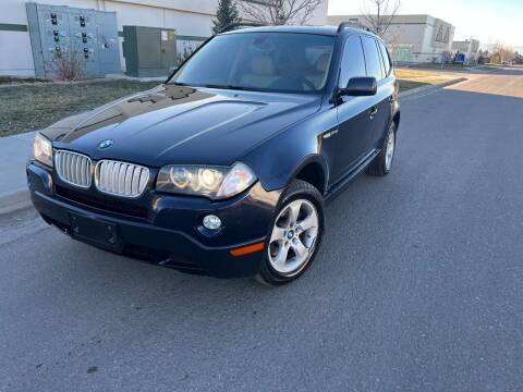 2007 BMW X3 for sale at AROUND THE WORLD AUTO SALES in Denver CO