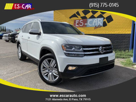 2019 Volkswagen Atlas for sale at Escar Auto in El Paso TX