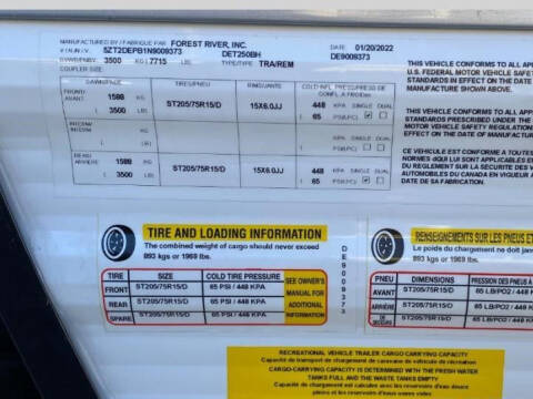 2022 Forest River E-W DELLA TERRA