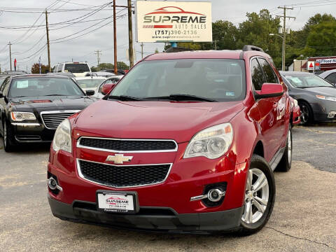 2015 Chevrolet Equinox for sale at Supreme Auto Sales in Chesapeake VA
