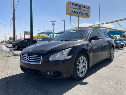 2014 Nissan Maxima for sale at Borrego Motors in El Paso TX