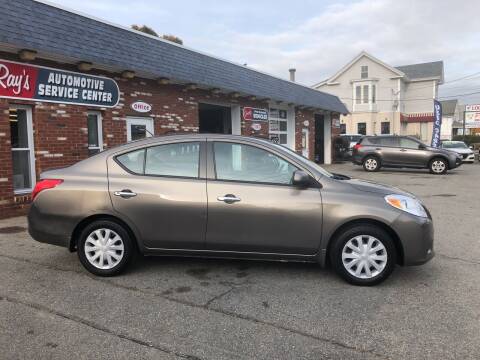 2012 Nissan Versa for sale at RAYS AUTOMOTIVE SERVICE CENTER INC in Lowell MA