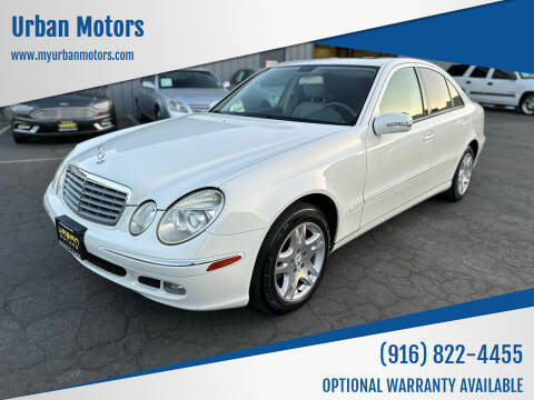 2006 Mercedes-Benz E-Class for sale at Urban Motors in Sacramento CA