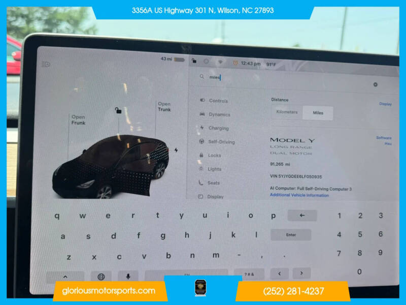 2020 Tesla Model Y Long Range