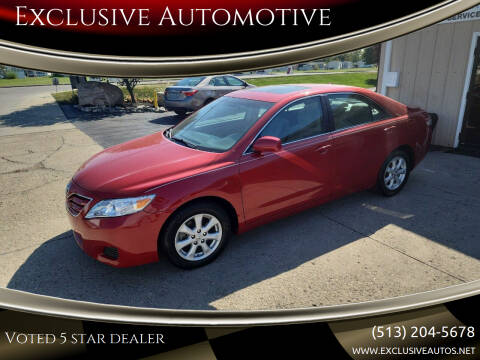 2010 Toyota Camry for sale at Exclusive Automotive in West Chester OH