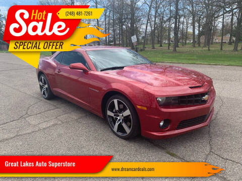 2013 Chevrolet Camaro for sale at Great Lakes Auto Superstore in Waterford Township MI