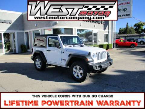 2022 Jeep Wrangler for sale at West Motor Company in Preston ID