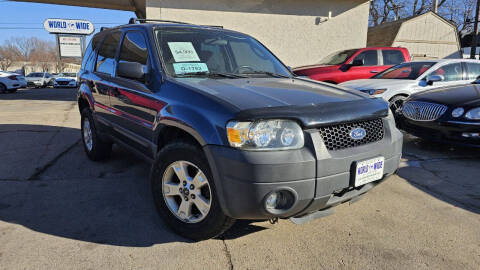 2005 Ford Escape for sale at World Wide Automotive in Sioux Falls SD