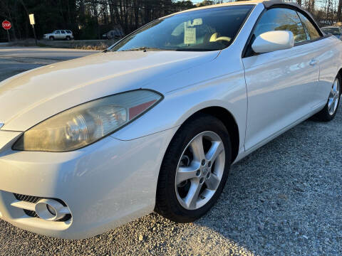 2008 Toyota Camry Solara for sale at Fayette Auto Sales in Fayetteville GA