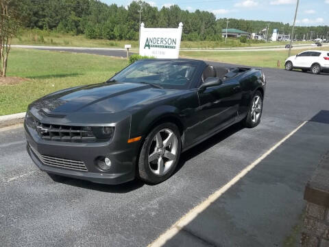 2013 Chevrolet Camaro for sale at Anderson Wholesale Auto in Warrenville SC