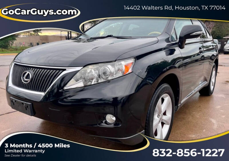 2012 Lexus RX 350 for sale at Your Car Guys Inc in Houston TX
