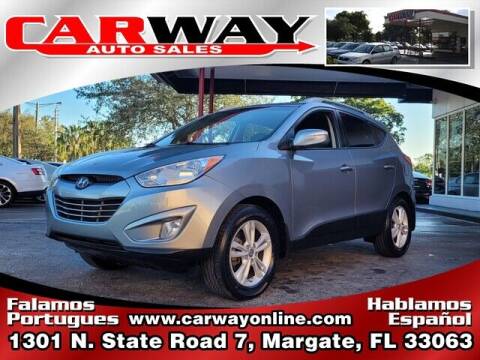 2013 Hyundai Tucson for sale at CARWAY Auto Sales in Margate FL