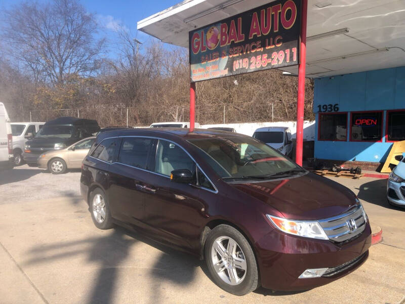 2012 Honda Odyssey for sale at Global Auto Sales and Service in Nashville TN