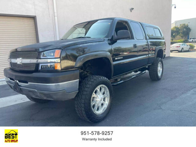 2003 Chevrolet Silverado 2500HD for sale at BEST Auto Group in Corona, CA