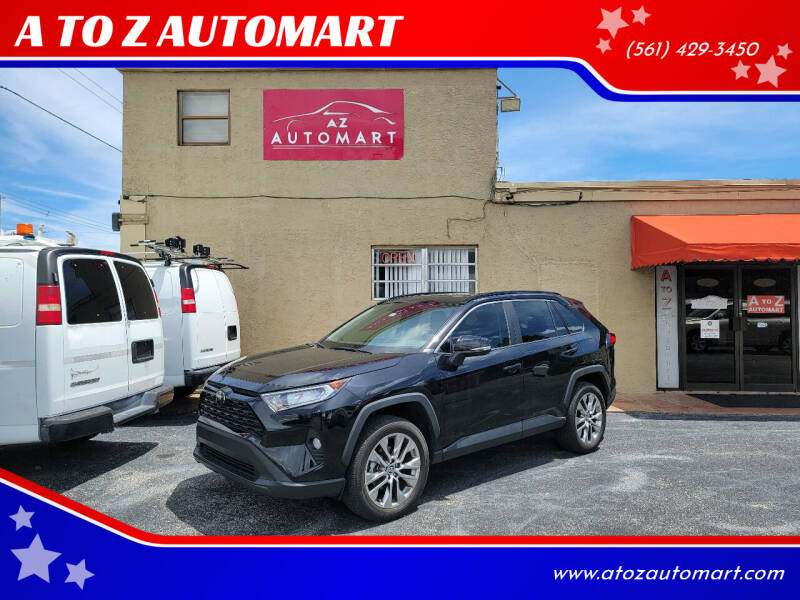 2020 Toyota RAV4 for sale at A TO Z  AUTOMART in West Palm Beach FL