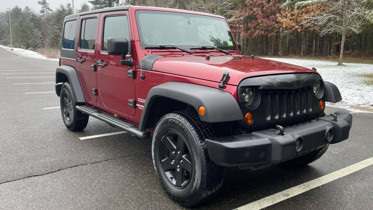 2013 Jeep Wrangler Unlimited for sale at Almost Anything Motors in Hooksett, NH