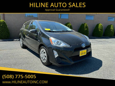 2016 Toyota Prius c for sale at HILINE AUTO SALES in Hyannis MA