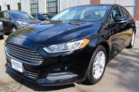 2016 Ford Fusion for sale at Grasso's Auto Sales in Providence RI