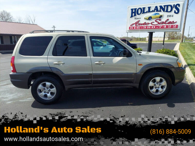 2003 Mazda Tribute for sale at Holland's Auto Sales in Harrisonville MO
