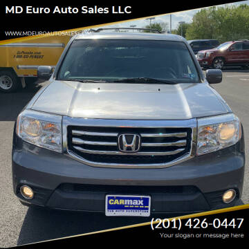 2012 Honda Pilot for sale at MD Euro Auto Sales LLC in Hasbrouck Heights NJ