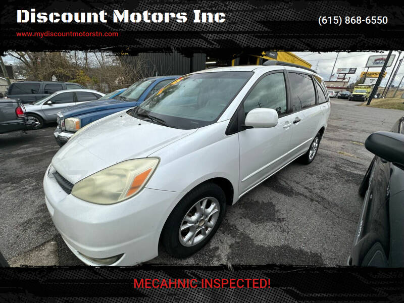 2005 Toyota Sienna for sale at Discount Motors Inc in Madison TN