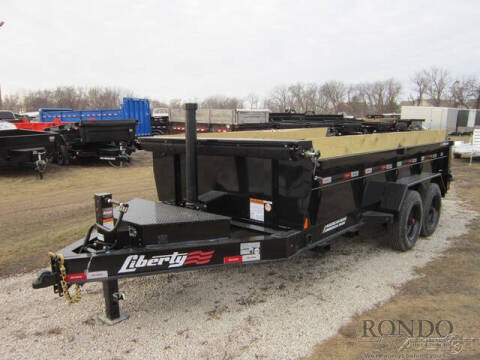 2025 Liberty Trailers Dump LD16K83X14B8TSFT for sale at Rondo Truck & Trailer in Sycamore IL