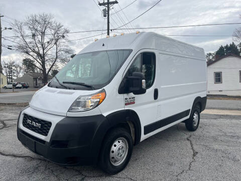 2020 RAM ProMaster for sale at RC Auto Brokers, LLC in Marietta GA