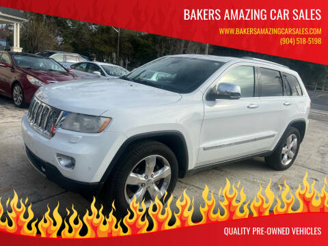 2013 Jeep Grand Cherokee for sale at Bakers Amazing Car Sales in Jacksonville FL