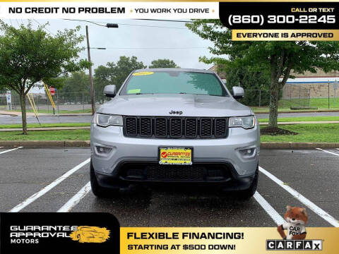 2017 Jeep Grand Cherokee for sale at Guarantee Approval Motors in Bridgeport CT