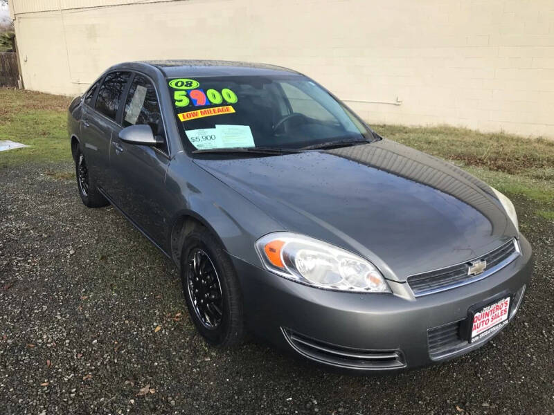 2008 Chevrolet Impala for sale at Quintero's Auto Sales in Vacaville CA