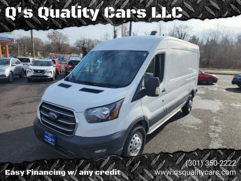 2020 Ford Transit for sale at Q's Quality Cars LLC in Capitol Heights MD