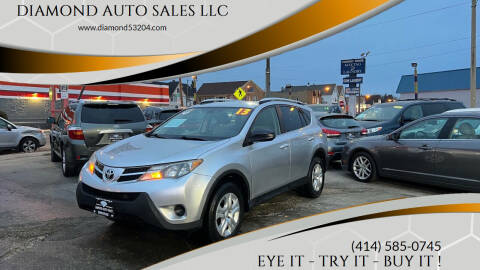 2013 Toyota RAV4 for sale at DIAMOND AUTO SALES LLC in Milwaukee WI