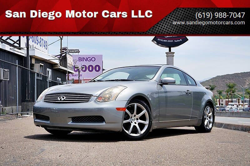 Beige 2004 INFINITI G35 Base RWD 2dr Coupe 1