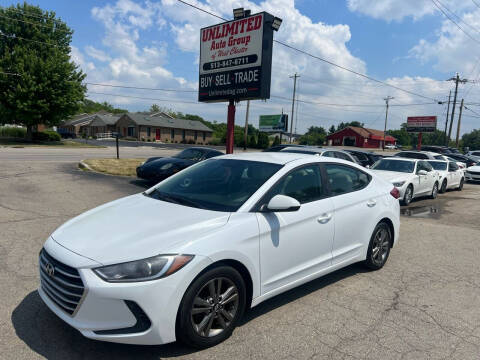 2017 Hyundai Elantra for sale at Unlimited Auto Group in West Chester OH