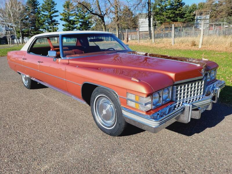 1974 Cadillac DeVille for sale at Cody's Classic Cars in Stanley WI