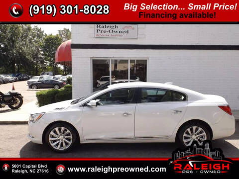 2015 Buick LaCrosse for sale at Raleigh Pre-Owned in Raleigh NC