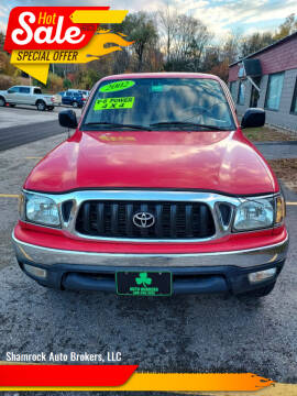 2002 Toyota Tacoma for sale at Shamrock Auto Brokers, LLC in Belmont NH