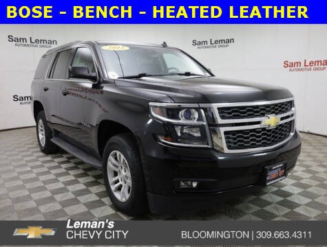 2015 Chevrolet Tahoe for sale at Leman's Chevy City in Bloomington IL