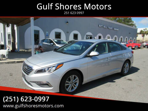 2015 Hyundai Sonata for sale at Gulf Shores Motors in Gulf Shores AL