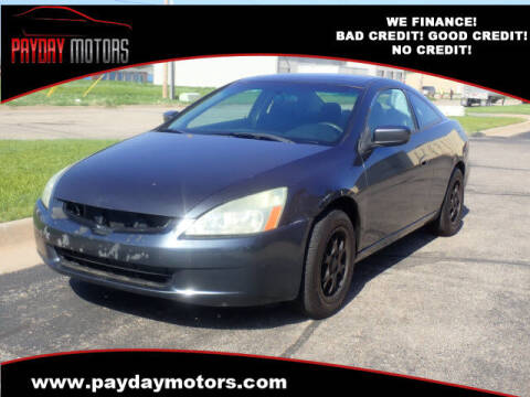 2005 Honda Accord for sale at Payday Motors in Wichita KS