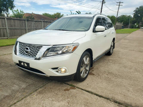 2015 Nissan Pathfinder for sale at MOTORSPORTS IMPORTS in Houston TX