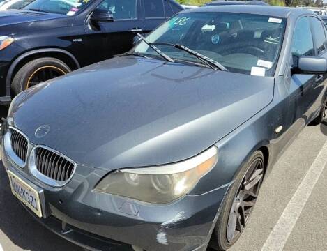 2007 BMW 5 Series for sale at SoCal Auto Auction in Ontario CA