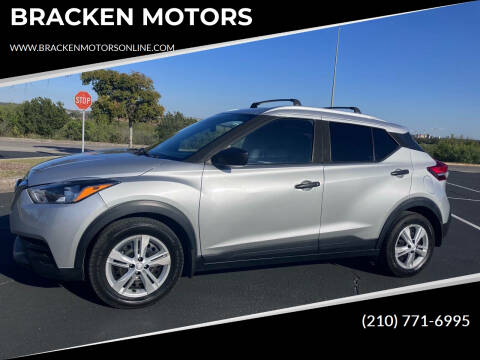 2019 Nissan Kicks for sale at BRACKEN MOTORS in San Antonio TX