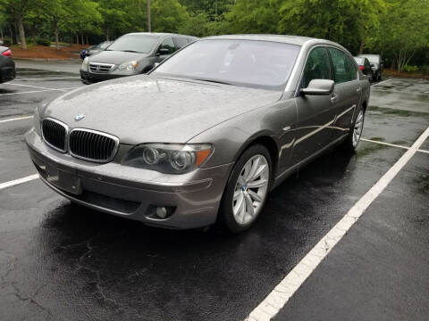 2007 BMW 7 Series for sale at JP Auto Bank in Alpharetta GA