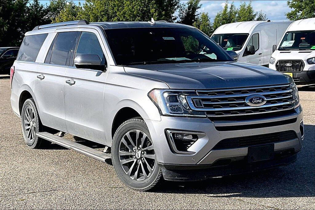 Silver 2021 Ford Expedition MAX Limited 4x4 Limited 4dr SUV 1
