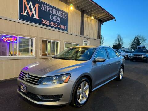 2012 Volkswagen Passat for sale at M & A Affordable Cars in Vancouver WA