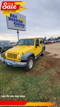 2008 Jeep Wrangler Unlimited for sale at Lake Herman Auto Sales in Madison SD