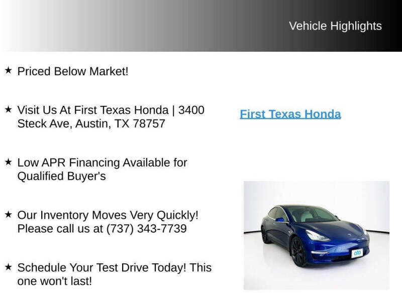 2020 Tesla Model 3 Performance