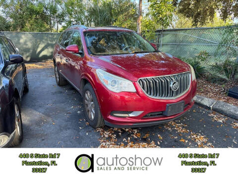 2014 Buick Enclave for sale at AUTOSHOW SALES & SERVICE in Plantation FL