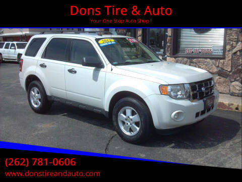 2012 Ford Escape for sale at Dons Tire & Auto in Butler WI